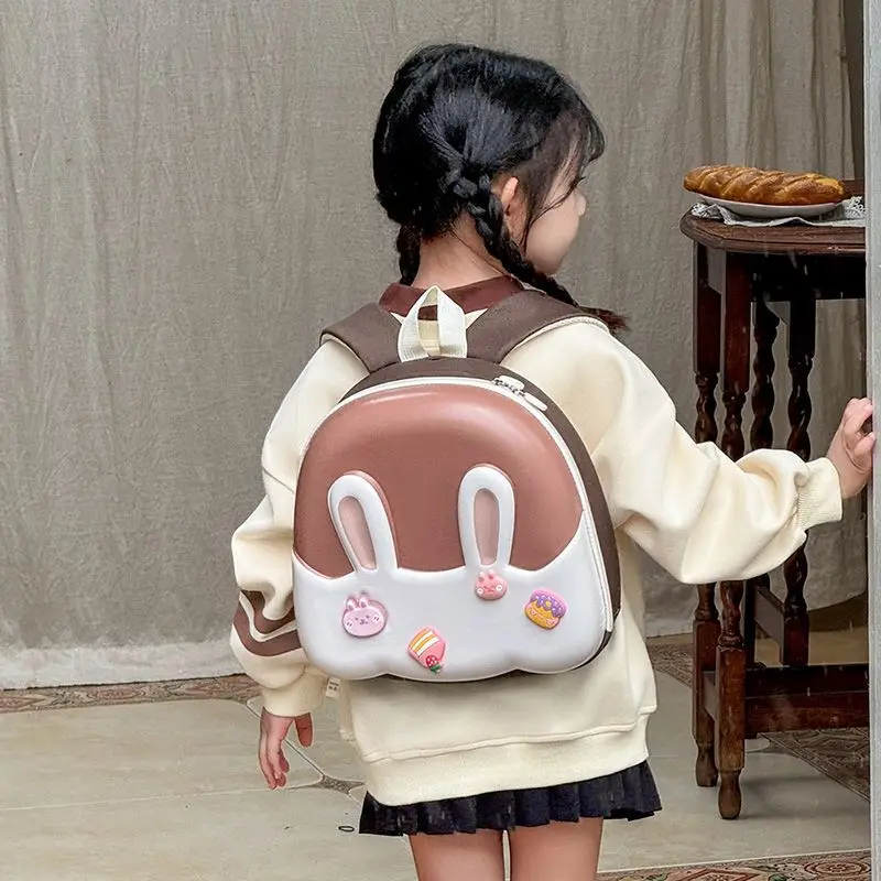 EVA 3D Rabbit Backpack for Girls Kids Children SchoolBag Luminescent Cartoon School Bag Kindergarten Preschool Baby Kids' Bags
