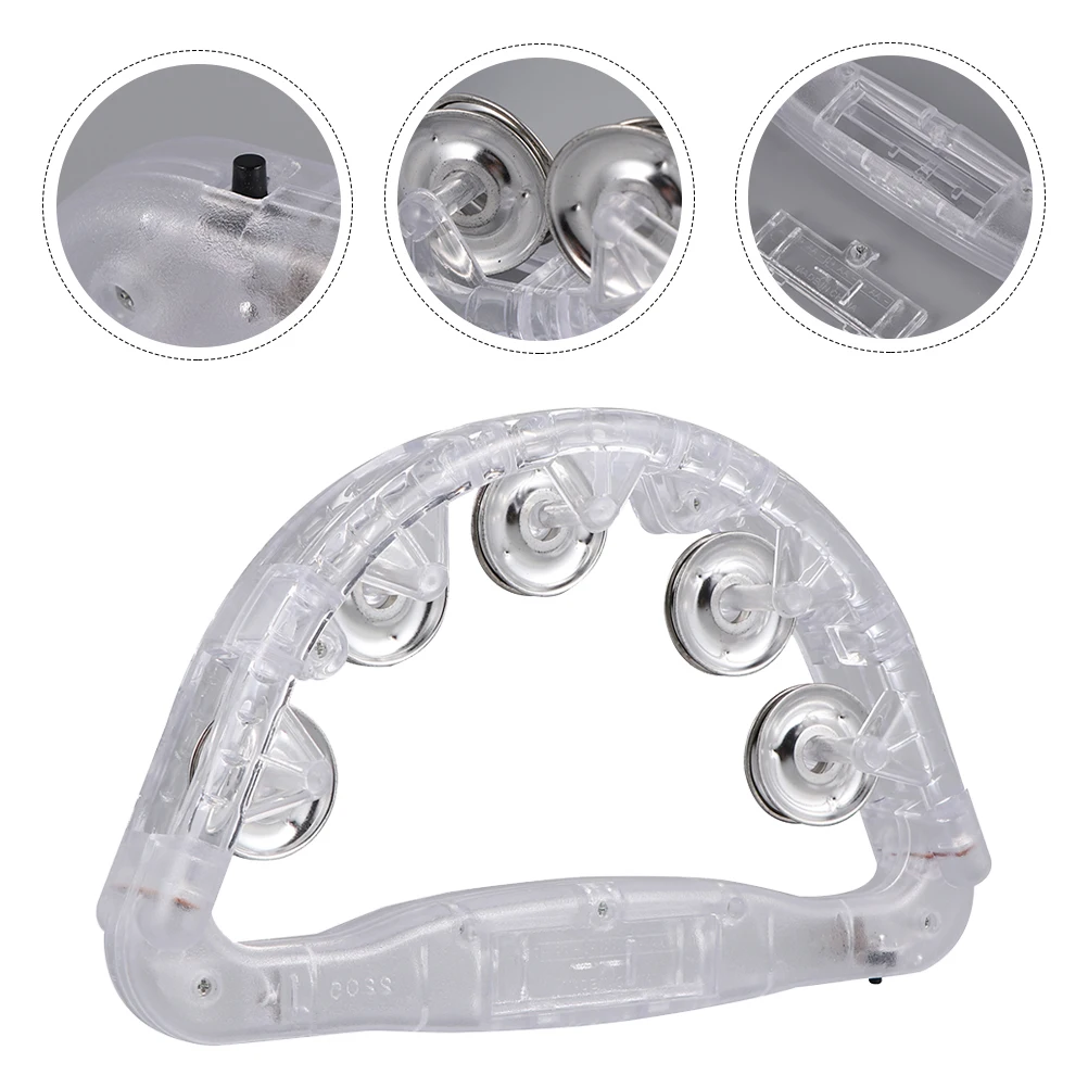 Glowing Hand Ring Rattle Hands Bells for Kids Handbell Handbells Children Small Shine