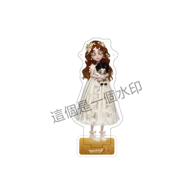 Anime Figure Identity Ⅴ Vera Nair Emily Dyer Cosplay Acrylic Stand Model Plate Desk Decor Standing Sign Figures Friends Gifts