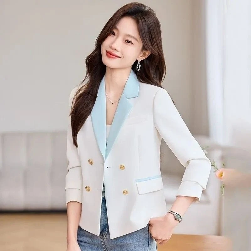 

​unique Patchwork Chic Style - Fashionable Trendy Design Versatile Spring/autumn New Premium Mini Suit​