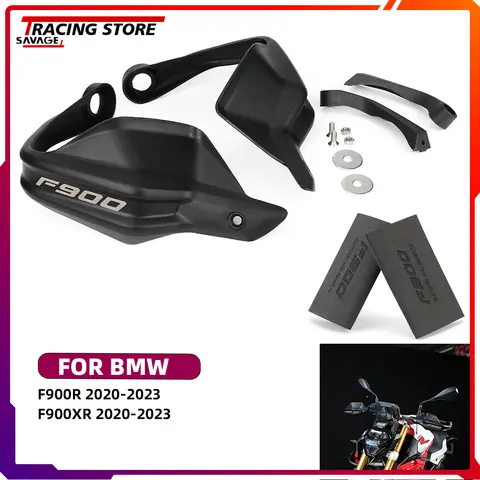 BMW F900R F900XR F900 R /XR 열 수축 핸들 바 커버 핸드 그립 F 900R 용 오토바이 핸들 바 핸드 가드 핸드 가드 보호대