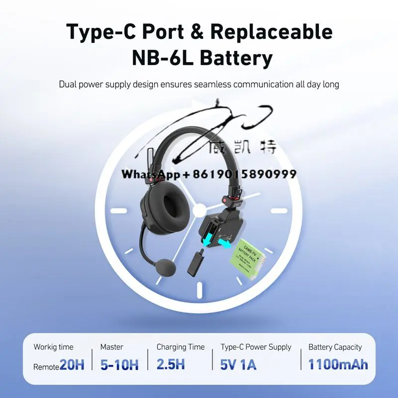 Waero-pro 4users Sports Intercom Headset Waero-pro for High Quality Team Communication