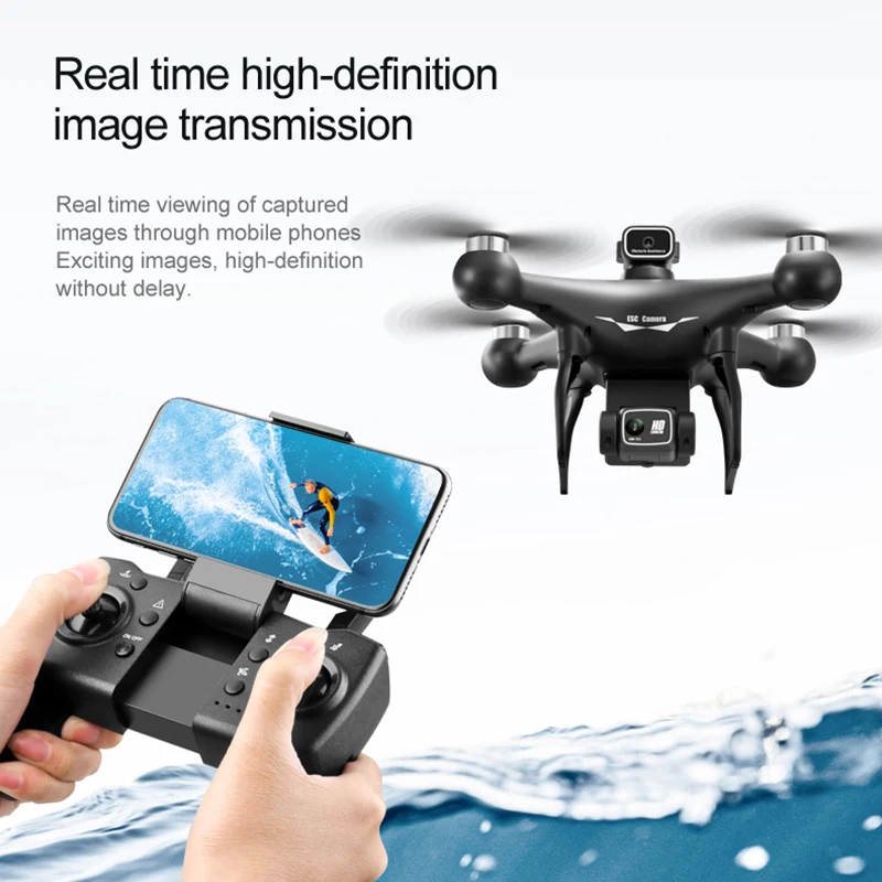 Mini Drone 4K With Camera Professional 8K FPV Dron RC Quadcopter Helicopter Obstacle Avoidance Aerial Photography Aircraft UAV