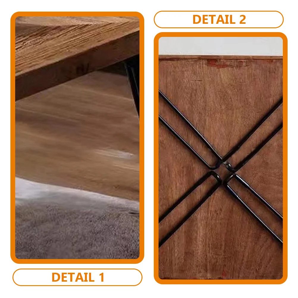 

4pc Folding Table 250Mm Heavy Duty Hairpin Set Metal Coffee Table Legs For Diy Installation Durable Furniture Legs