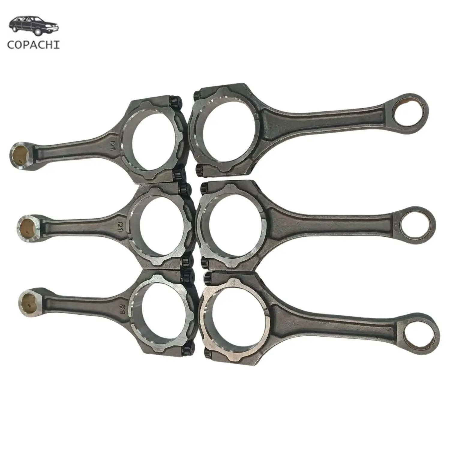 

6Pcs 1GRFE Engine Connecting Rod 13201-39126 13201-39126-A0 13201-39126-B0 for 03-09 Toyota 4Runner FJ Cruiser Tacoma Tundra 4.0