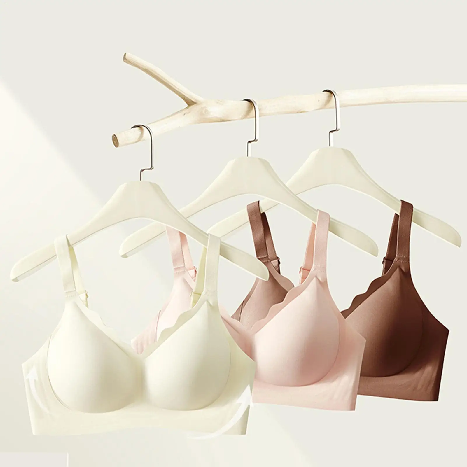 

Push Up Bras Breathable Seamless Everyday Bralettes With Removable Pads Bras For Women Push Up For Dress Tshirt Party Wedding