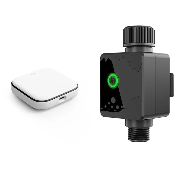 Garden Sprinkle Water Timer Tuya Smart Remote Control 1-Outlet Water Valve Intelligent Irrigation System Watering Timer