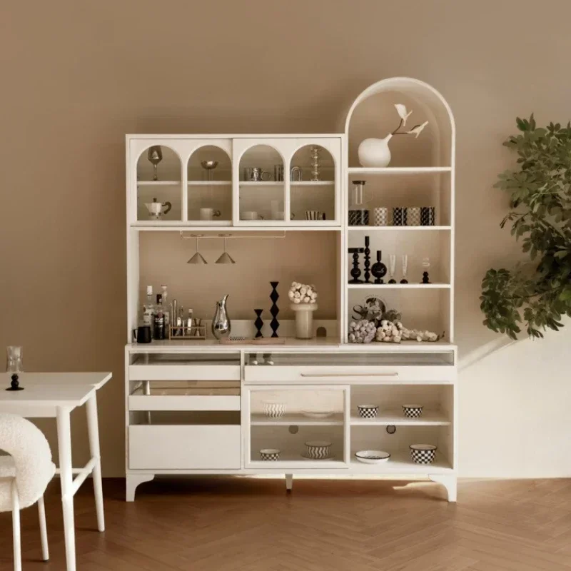 Collector sideboard living room wine cabinet  integrated wall locker storage