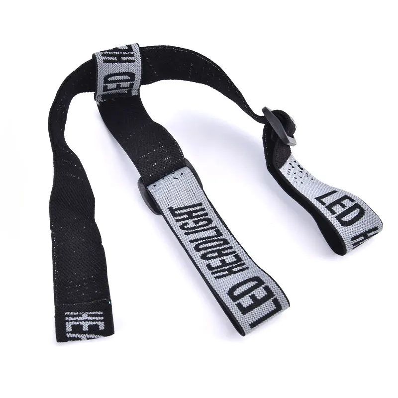 Universal Headlight Headband Adjustable Head Belt Strap Elastic Band For LED Flashlight Bicycle Front Light Bike Head Lamp