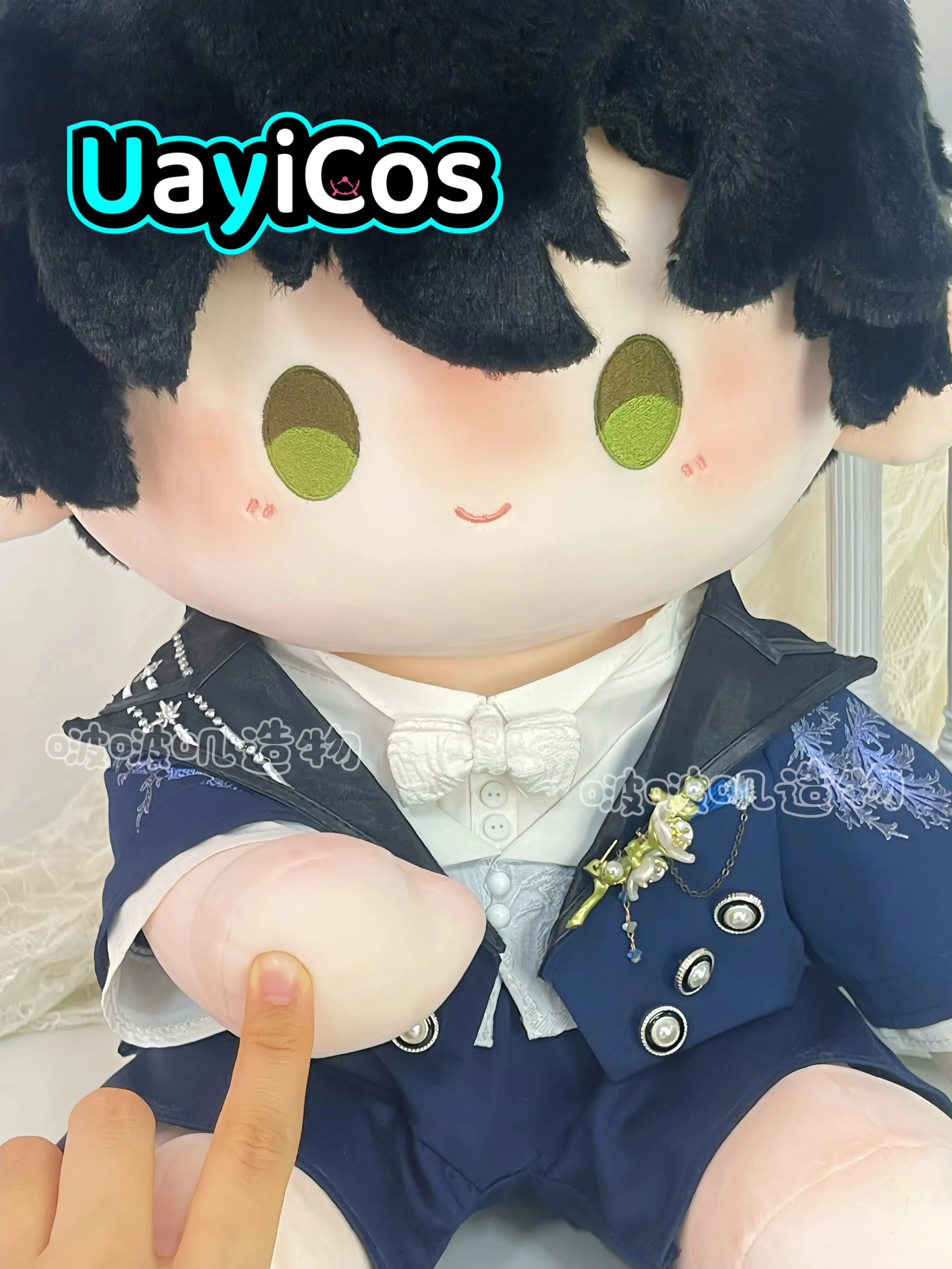 

Zayne 20cm 40cm Doll Clothes Love and Deepspace Zayne Birthday Overcoat Shoe Clothing Suit Stuffed Plushies Doll Anime Toy Kids