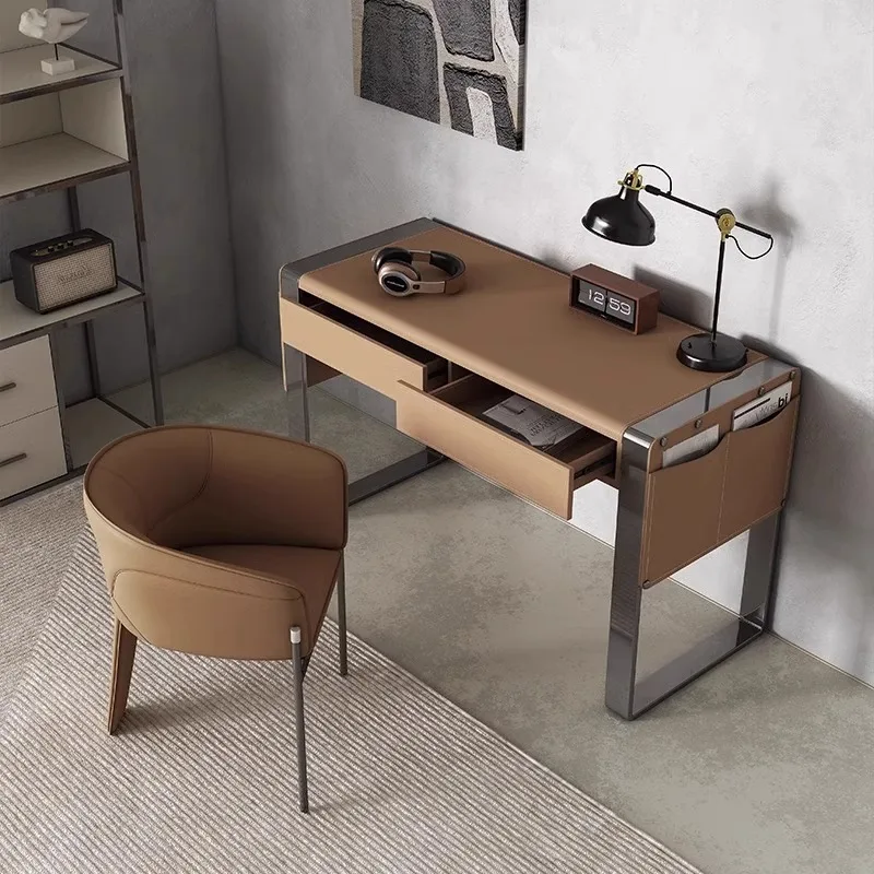 

Room Executive Table Desk Student Accessories Gaming Modern Makeup Desk Corner Office Scrivania Ad Angolo Home Furniture