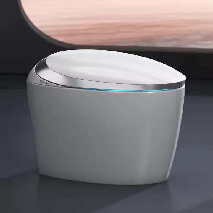 

Оптовая продажа: Умный унитаз-биде в форме яйца, автоматический, электрический, для домашнего использования