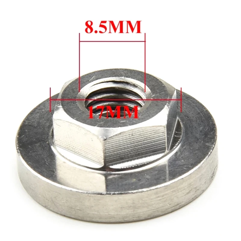 Thread Replacement Accessorie Grinder Inner Outer Flange Nut Set Tools Diameter High Quality And Durable 2 Pcs