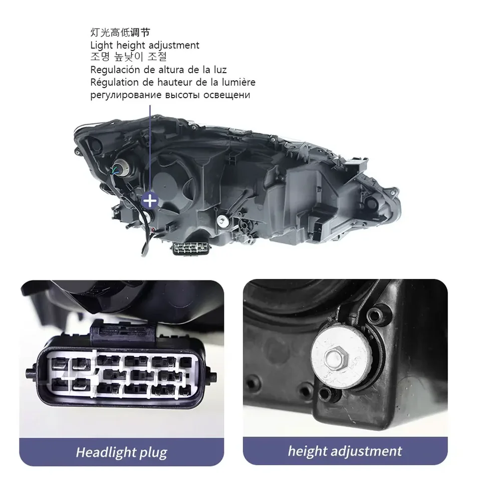 LED ヘッドランプアセンブリレクサス GS350 GS250 GS300H GS450H 2012