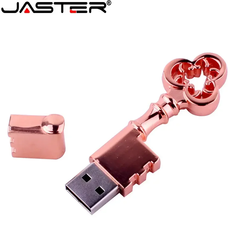 JASTER-Unidade Flash USB de Alta Velocidade, Pendrive Chave Exclusivo, Memória Super Barata, 4GB, 8GB, 16GB, Hot, Presente Criativo