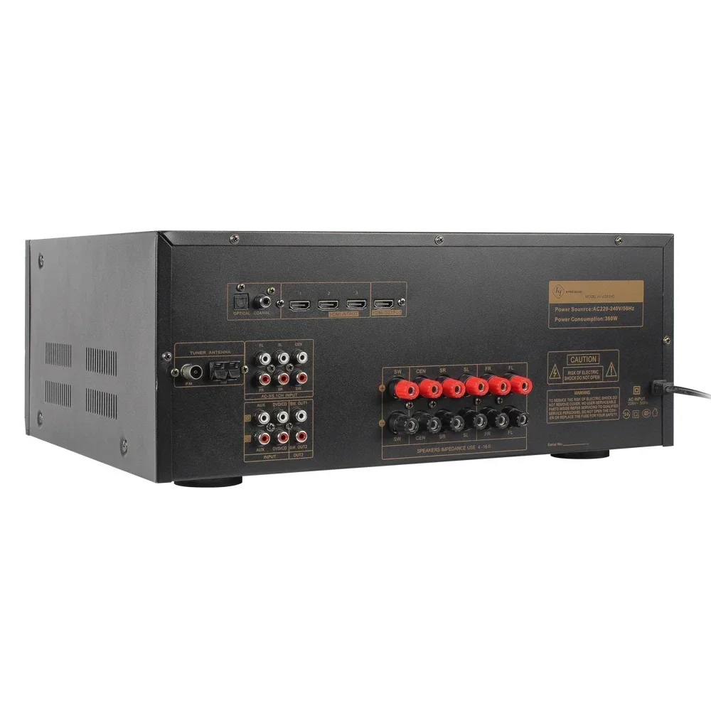 

2022 best professional 5.2Ch HD audio power amplifier for Home