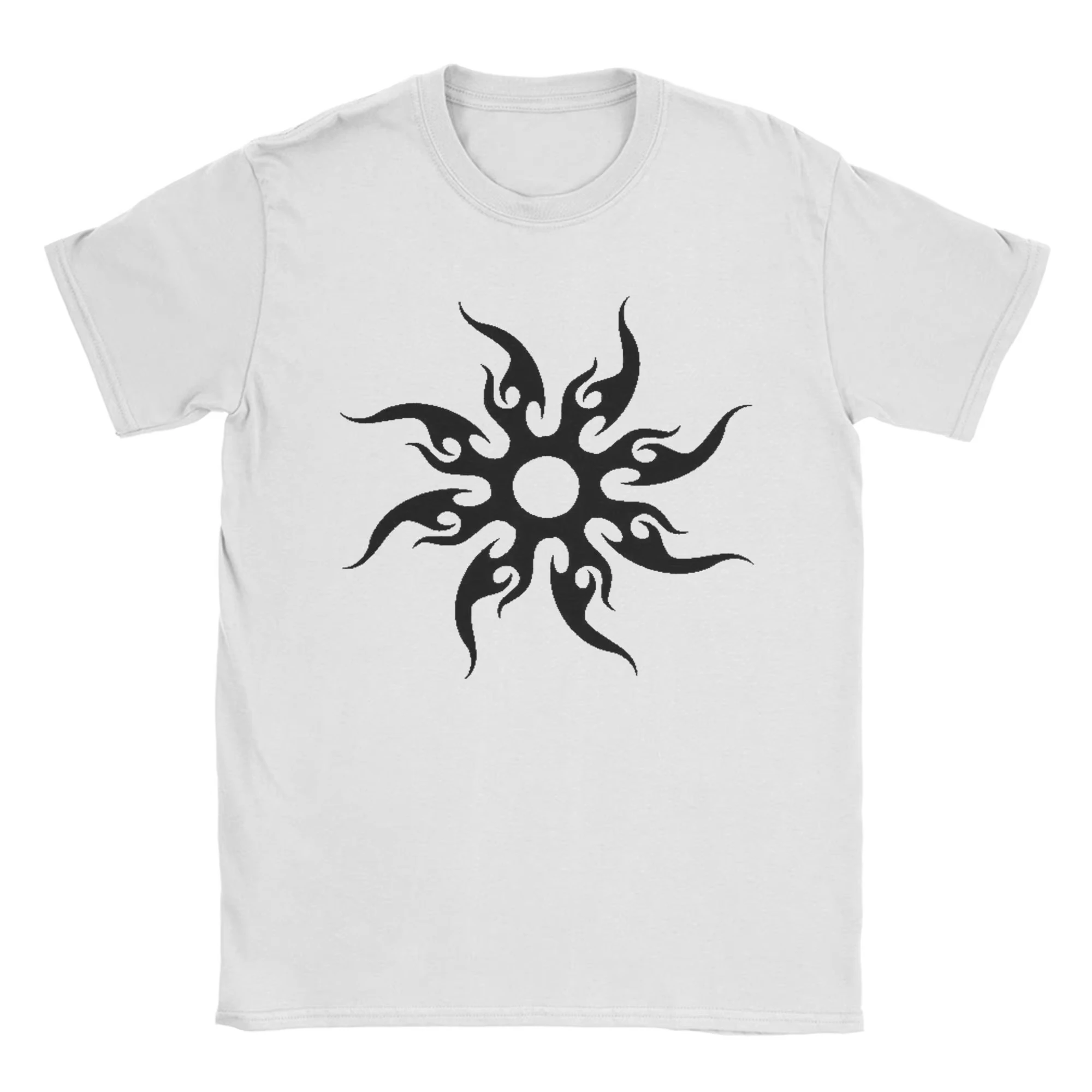 خمر الطوطم تي شيرت مطبوع القطن الصيف بلايز الرجعية القوطية تي شيرت بلايز الرجال والنساء الملابس القطن المتضخم تي شيرت #2