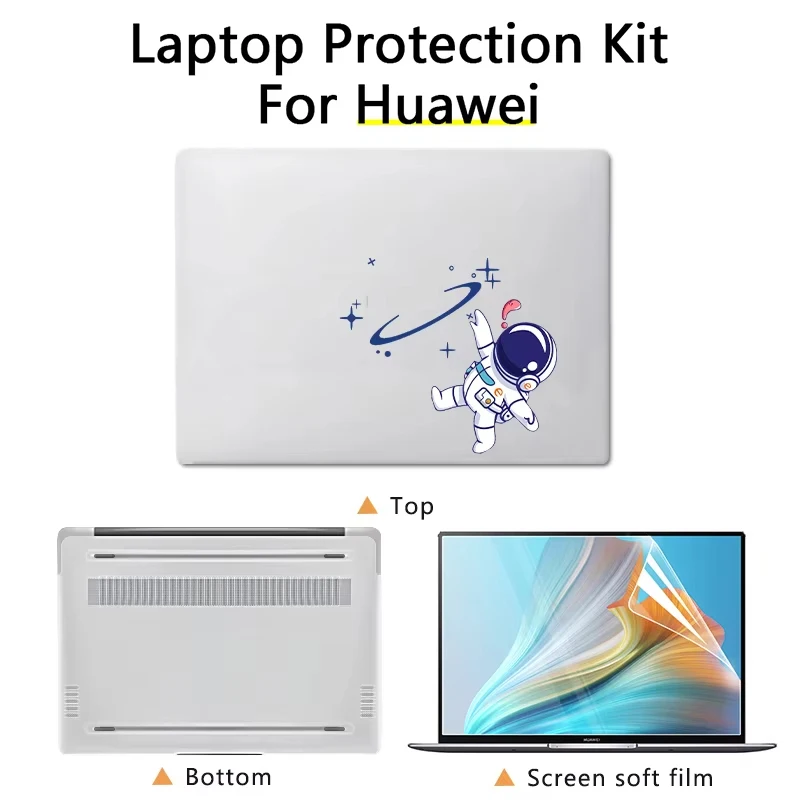 Laptop Case For 2023 Huawei Matebook D14 D15 D16 Protection Shell Laptop Cover Matebook13 13s/14s 16s Matte Skin