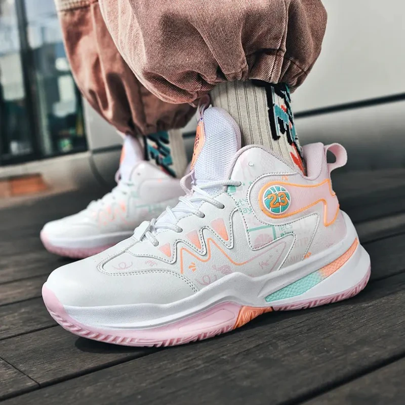 أحذية كرة السلة للرجال والنساء، أحذية رياضية كاجوال مقاومة للاهتراء، أحذية رياضية للتدريب للرجال في الهواء الطلق، أحذية كرة السلة