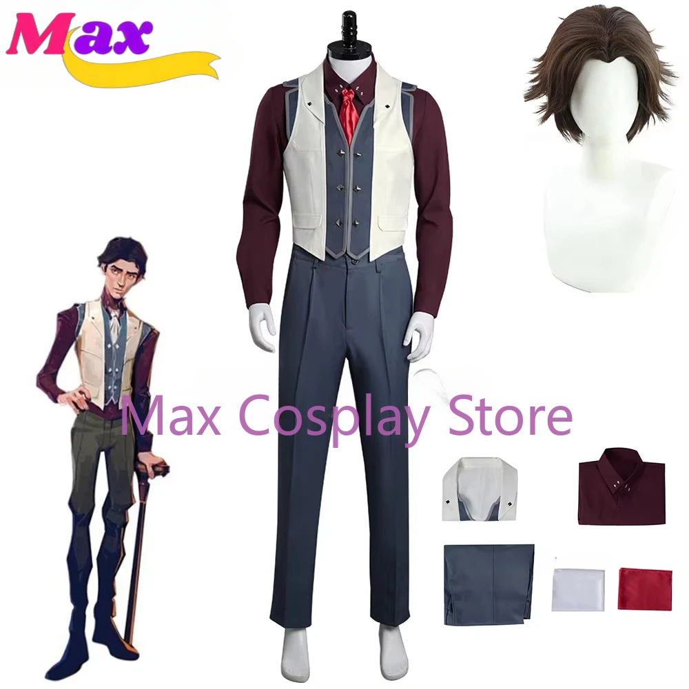 Max Cos Arcane Viktor Cosplay disfraz traje Halloween carnaval traje tamaño personalizado