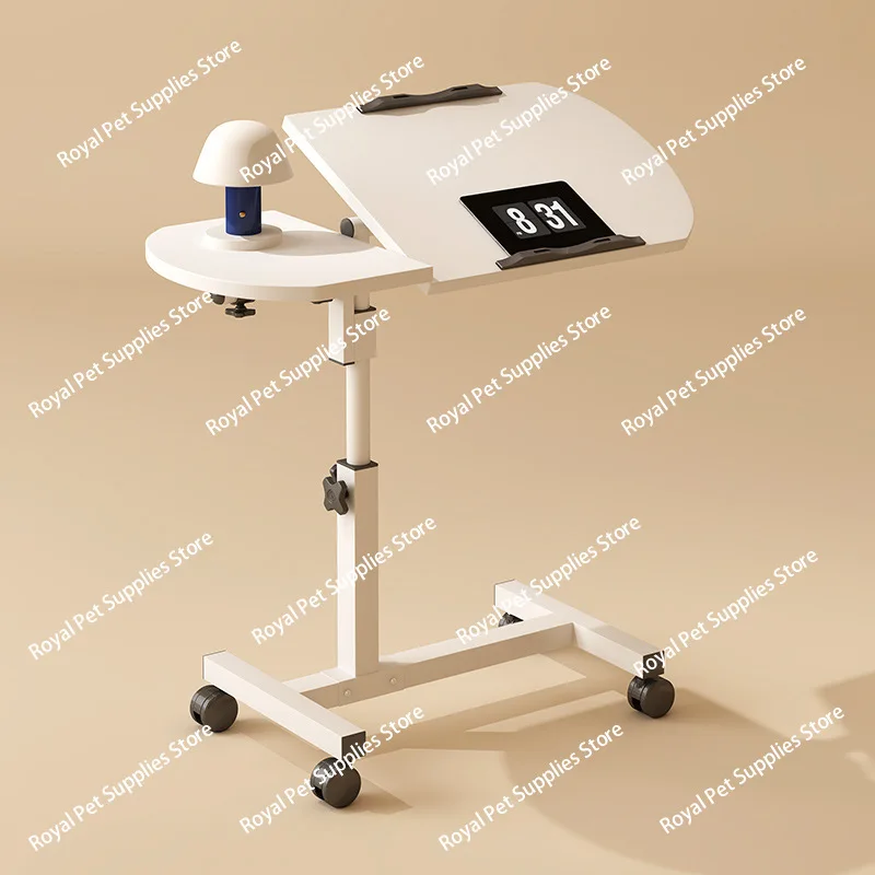 

Складная подставка для компьютерного стола, чтение от пола до потолка, легко поднимается, подъемная и передвижная прикроватная тумбочка