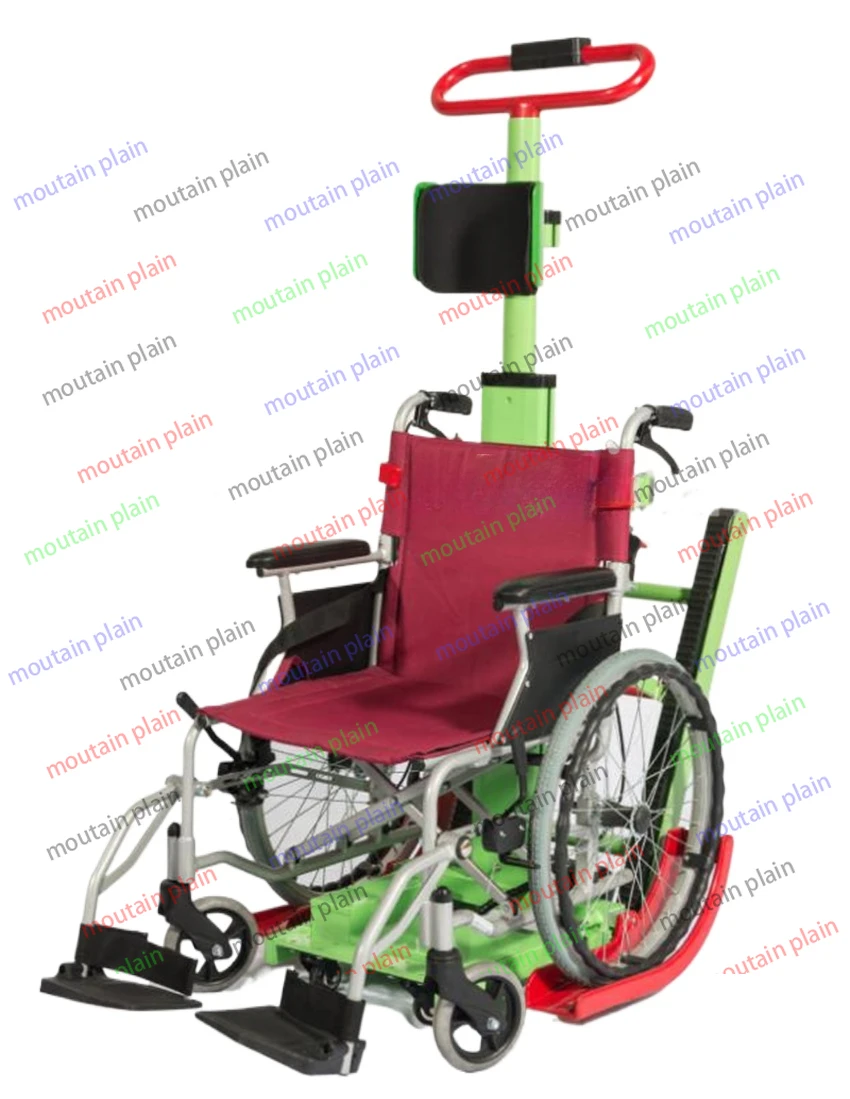 Aluminum Framed Electric Wheelchair Stair Lift Climber Up and Down Docking Car for Disabled