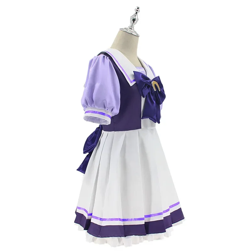 

Anime Derby Cosplay Costume Toukai Teiou School Uniform Gold Ship Special Week Cosplay Lolita Sailor Dress