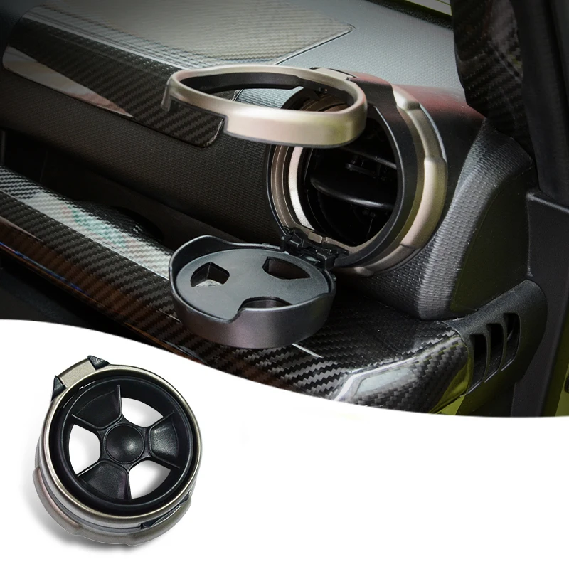 Car dashboard out of trend folding water cup holder storage internal supplies ABS plastic cup holder