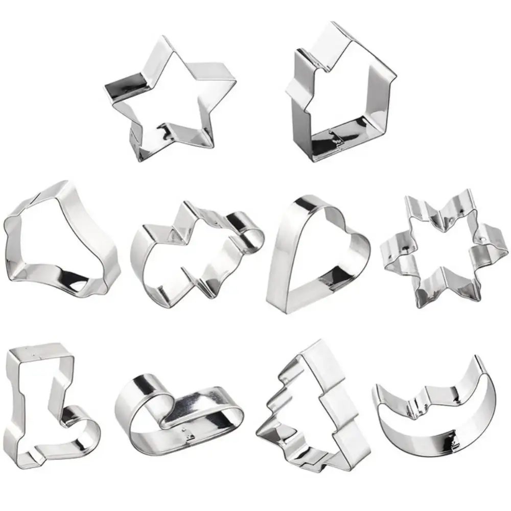 Christmas Cookie Cutter Unique Design Easter Versatile Durable Stainless Steel Cutters Cookie Decorating Must-have Cartoon