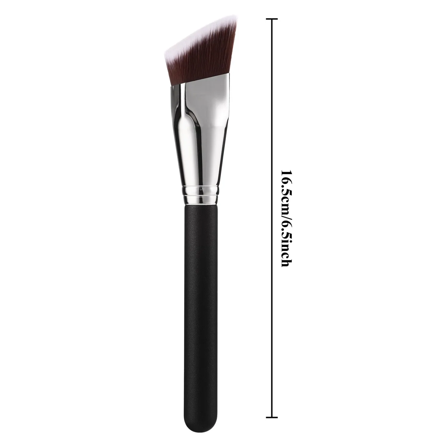 Brocha profesional para base líquida, cerdas sintéticas suaves, aplicación sin rayas para todo tipo de piel, base en crema