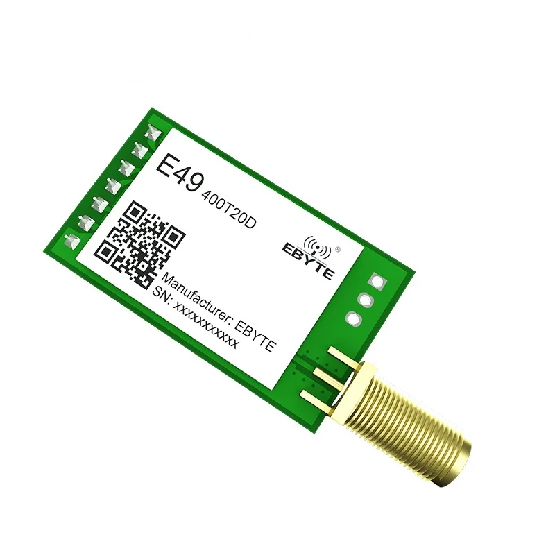 

5pcs CDSENET 433MHz 20dBm Wireless Transceiver Module GFSK Low Power DIP SMA Interface E49-400T20D UART Serial Port Transmitter