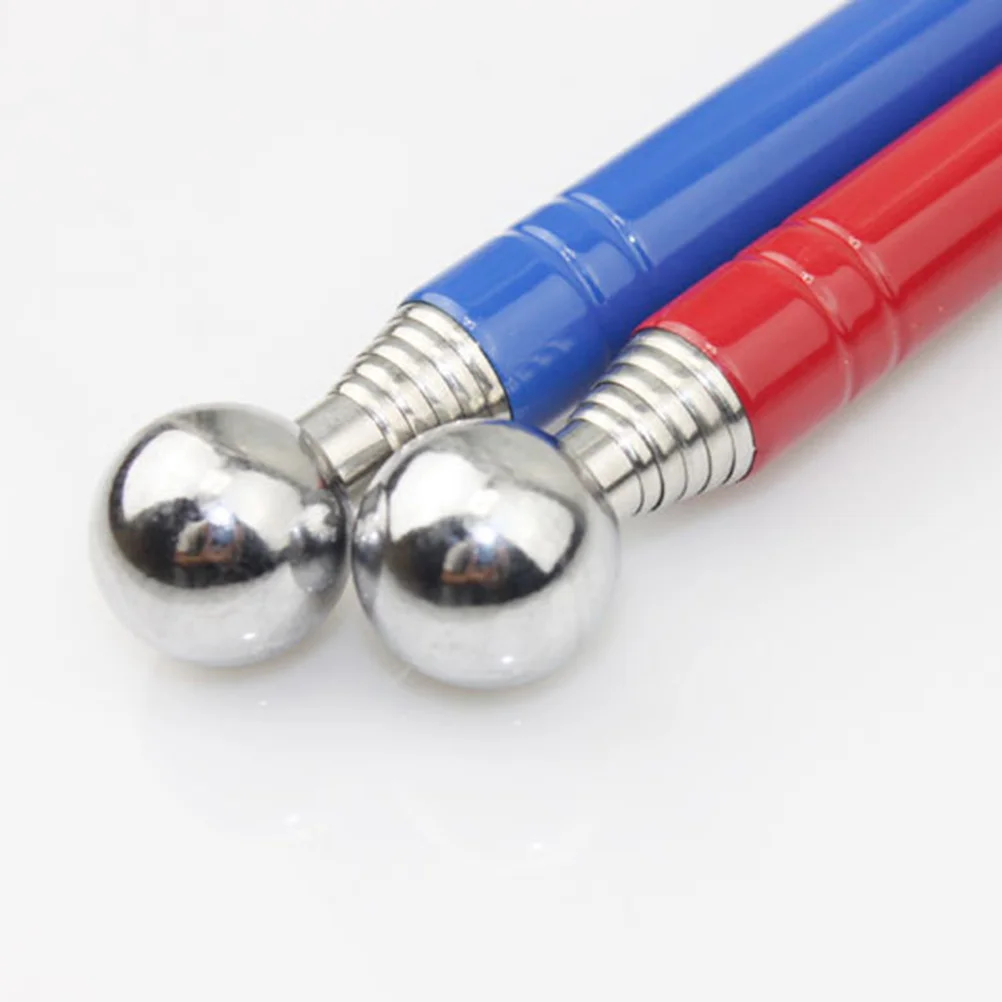 

Hollowing Drum Hammer Stainless Steel Telescopic Rod Hammer For Wall Testing Home Inspection Tool Red