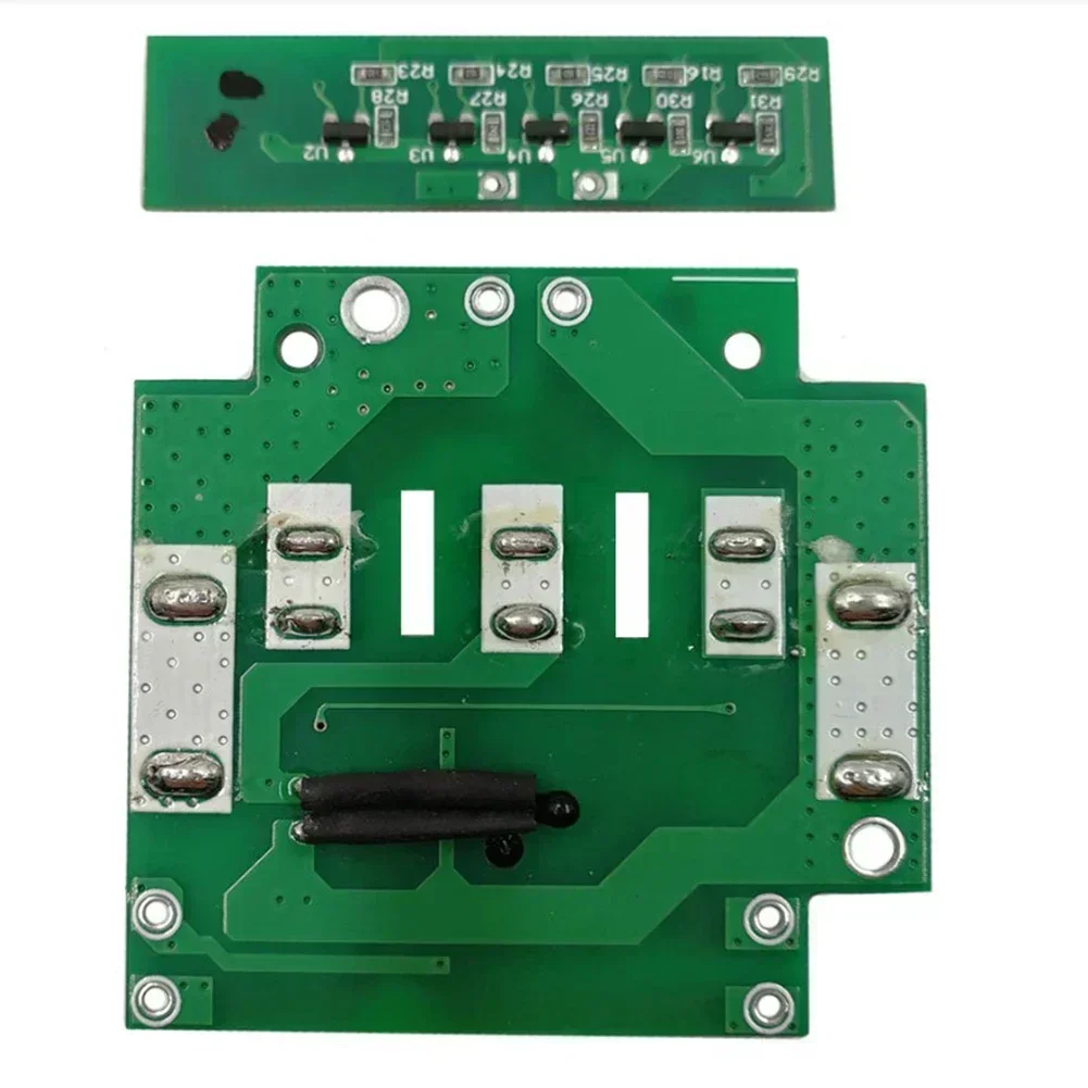 

BAT618 Li-Ion Battery Plastic Case 10x21700 PCB Circuit Board For Bosch 18V 2607336236 BAT609 BAT609G BAT618 Li-ion Batteries