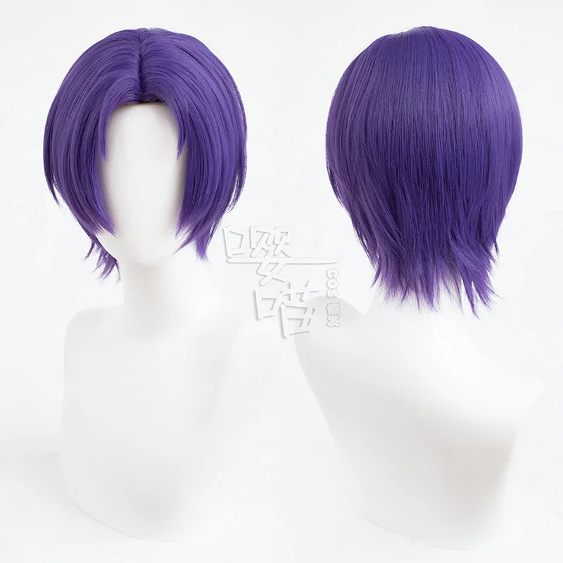 أنيمي الأزرق قفل شعر مستعار مايكل كايزر بيروكات صناعية تأثيري ازياء Chigiri Hyouma ltoshi Sae Mikage Reo Alexis Ness تأثيري الباروكات