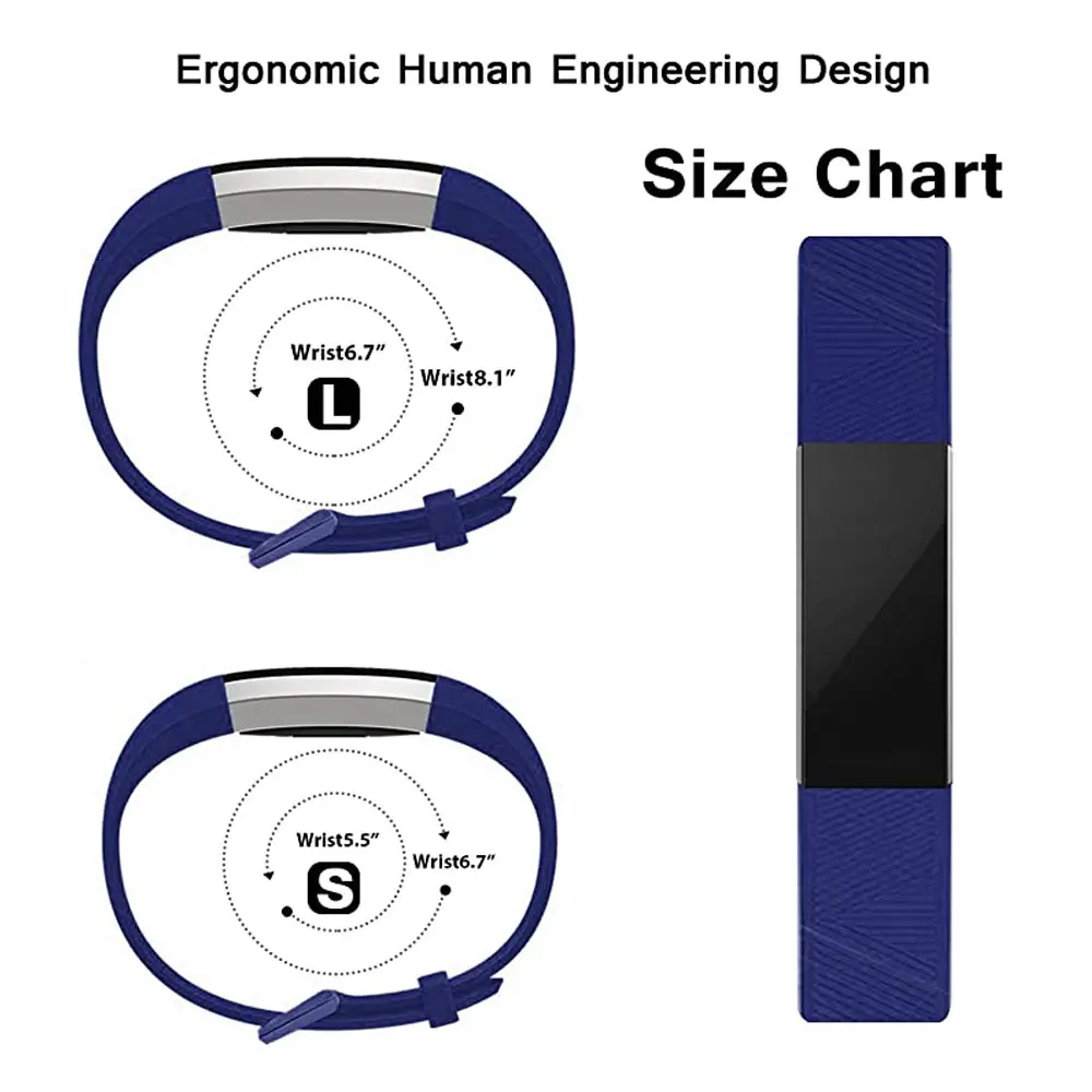 حزام الساعات الأشرطة ل Fitbit ألتا HR سيليكون معصمه ل Fitbit ألتا الفرقة سوار سوار ساعة استبدال الملحقات