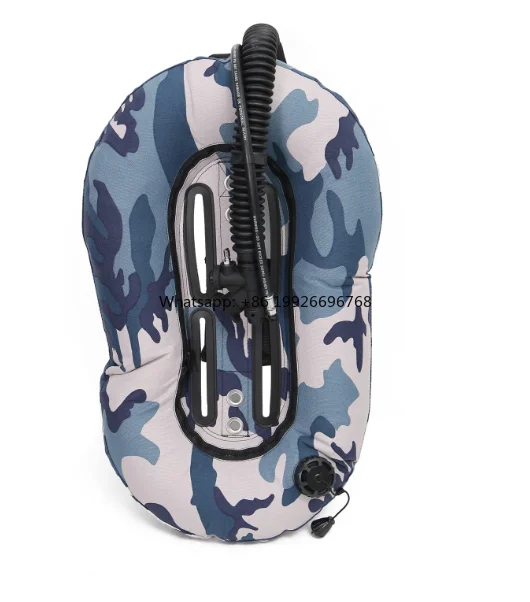 

High Quality scuba Diving 30lb 38lb 45lb Nylon air Bag with Webbing Slot and LP Hose Oval Corrugated Hose factory