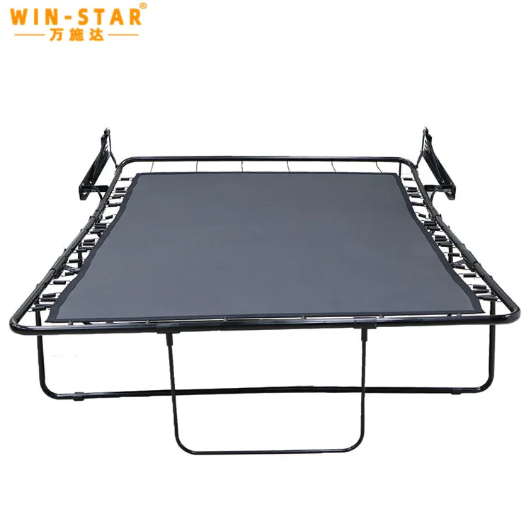 WINSTAR Durable canvas folding sofa bed frame slat bed mechanism