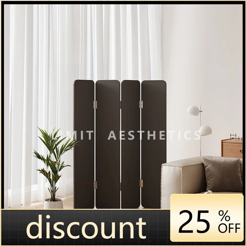 LMM movable wall mobile Nordic simple hollow screen partition retro wind folding screen