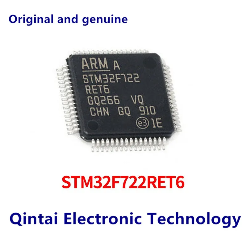 

STM32 STM32F722 STM32F722RET STM32F722RET6 LQFP-64 ARM Cortex-M7 32-Bit Micro-Controller-MCU IC Chip