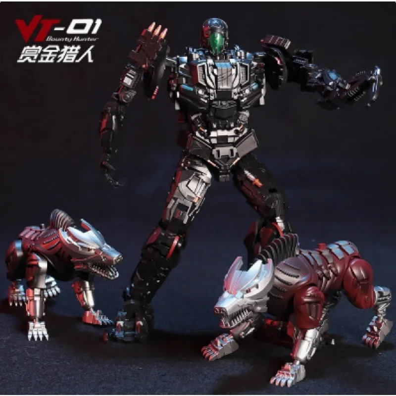 Transforming Toys VT01 Transformation Toy Movie Version KO Gold UT Confinement MP Scale Double Dog Model Action Collectible Gift