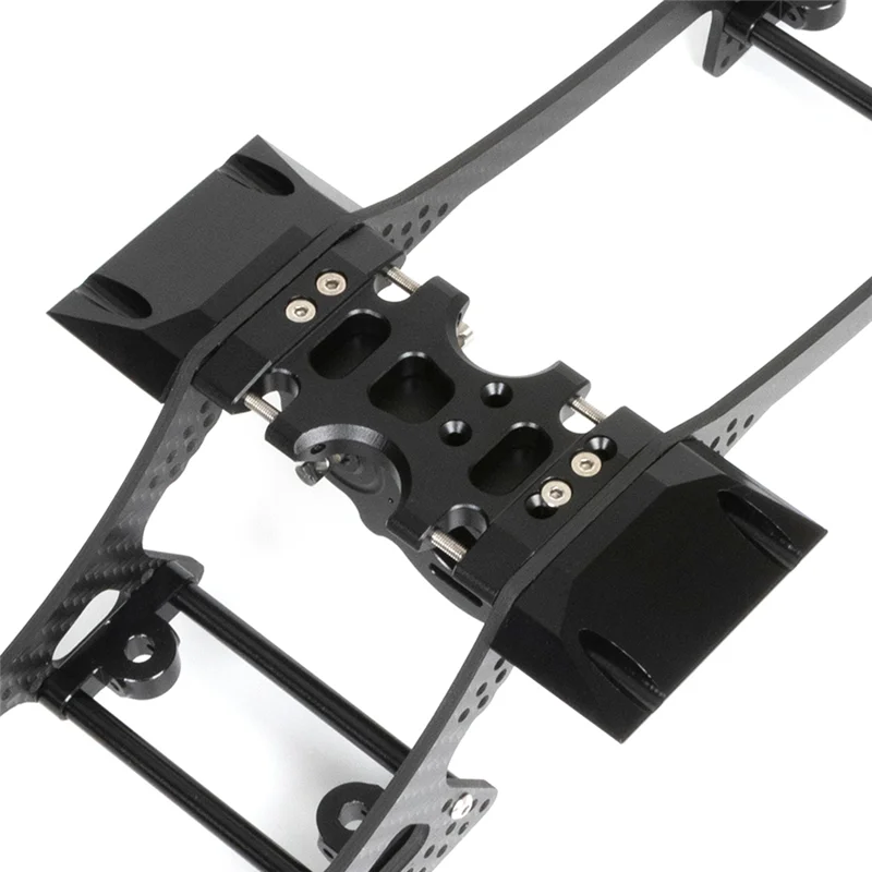 

A63T-LCG Металлическая защитная пластина и боковая педаль Rock Slider Skid Plate для 1/10 RC гусеничного автомобиля Axial SCX10 Нижний центр тяжести Chas