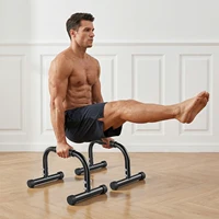 Barras Paralelas para Flexiones y Dips, Equipo de Calistenia para Gimnasio en Casa, Barras para Ejercicios de Parte Superior del Cuerpo, Flexiones, Dips y Poses Invertidas 1