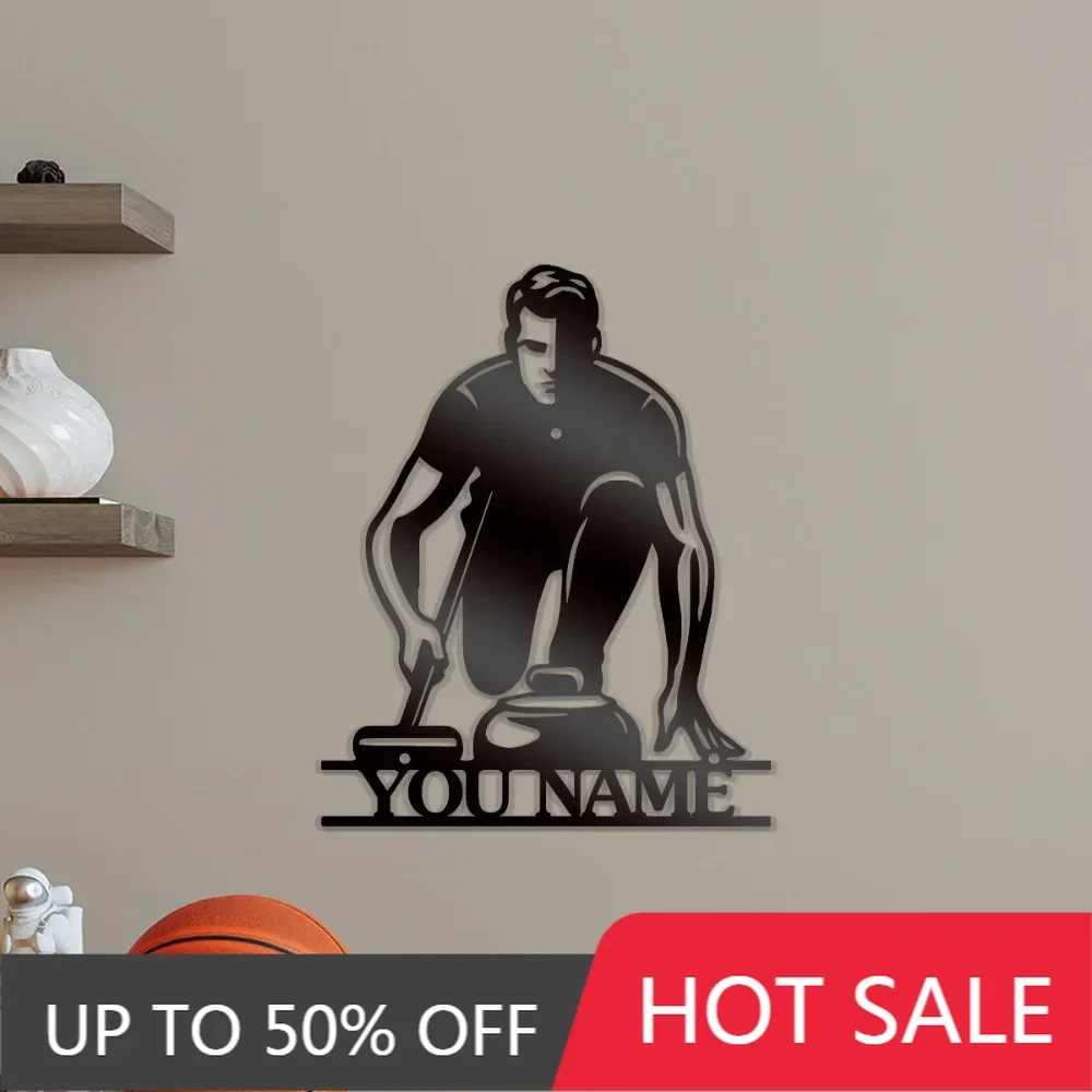 

1PC Exceptional Handmade Custom Decorative Plaques Tailored Metal Sports Art Signs Personalized Athlete Name Tags Ideal Sports G