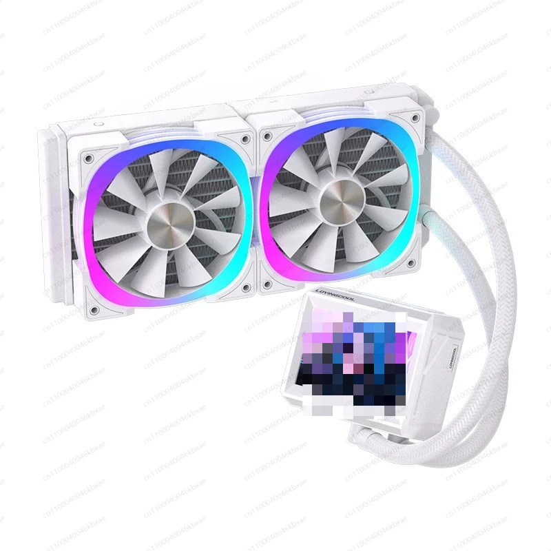 Special 360 water-cooled radiator LCD screen 240 temperature control ARGB integrated presented on all major platforms Diy