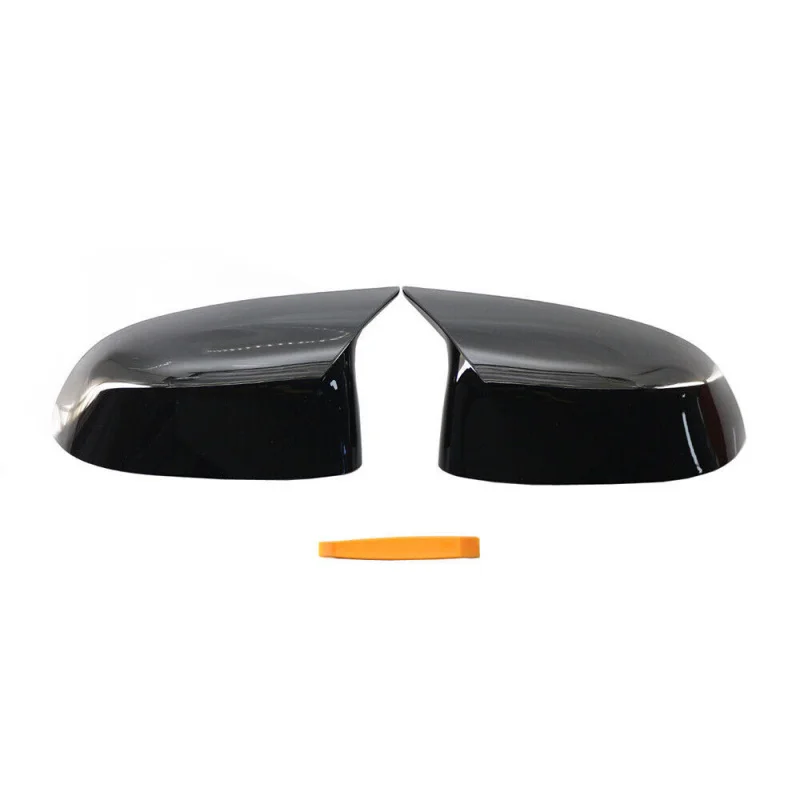 

Suitable for BmwG01G02G05G06G07Rearview Mirror Shell Modification Bull Horn Style Glossy Black 51168496623, 51168496624