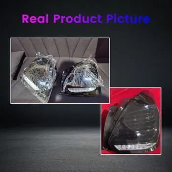 2 ks pro Suzuki Swift 2017-2022 zadní světla do auta brzdové světlo se směrovým světlem LED zadní světlo dynamické odbočování 12 nejlepší prodej Zadní světlo Suzuki Swift - №6