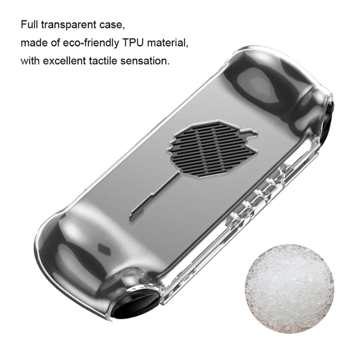 Practical Transparent TPU Soft Protective Control Case for OneXPlayer F1 Console Cases Gamepad Joystick Cover Accessories