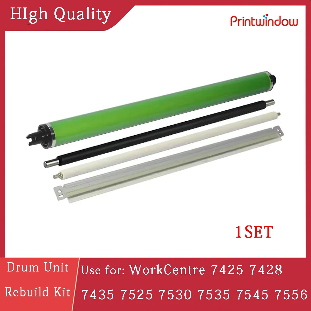 

1SET Drum Unit Rebuild Kit For Xerox WorkCentre 7425 7428 7435 7525 7530 7535 7545 7556 7830 7835 7845 7855 Phaser 7500 OPC Drum