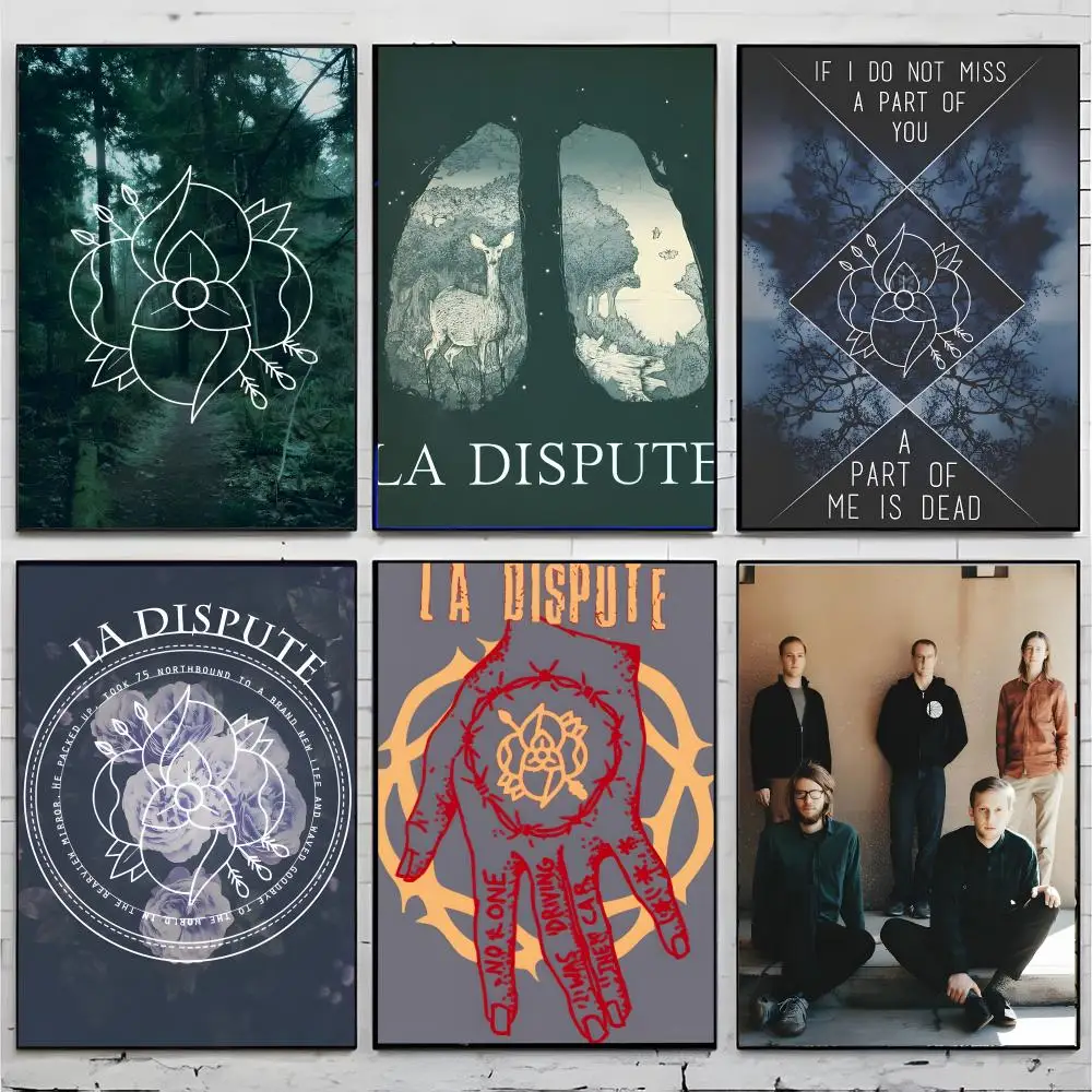 Band Hardcore L-La Dispute Poster Premium Decor Art & Gift for Household Lounge Home Ornaments