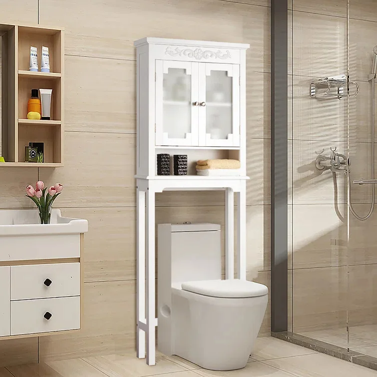 Toilet Washing Machine Shelf Floor-to-ceiling Toilet Toilet Storage Rack Balcony Bathroom  Shelf Basin Rack